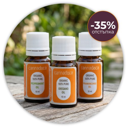 Етерични масла Cannadoca с 35% отстъпка